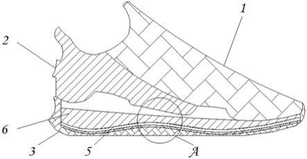 一种可对跑步速度监测的防滑型运动鞋的制作方法