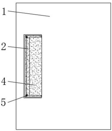 一种内嵌拉手的吸塑柜门的制作方法