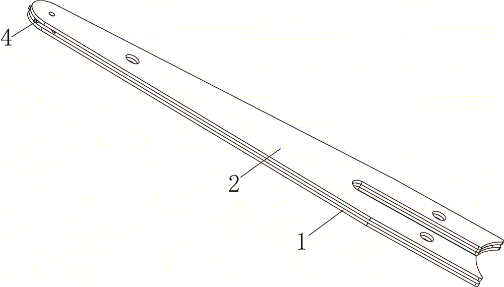链锯导板结构的制作方法
