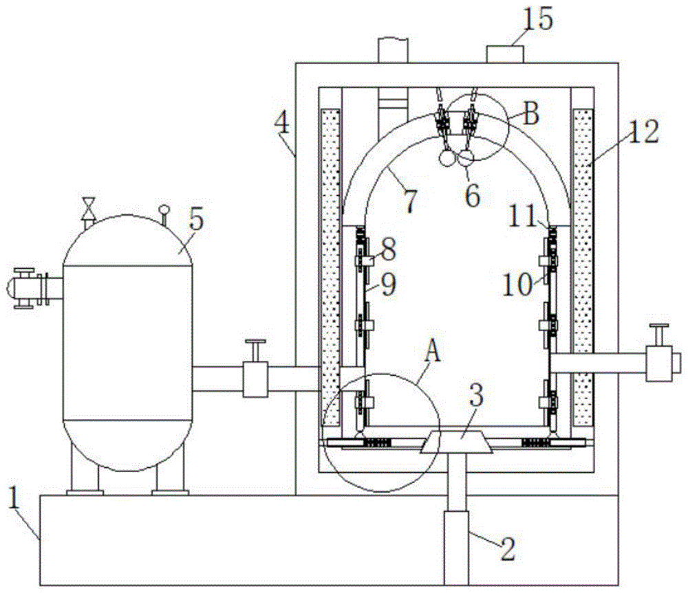 一种自蓄热式电加热变压蒸汽锅炉装置的制作方法