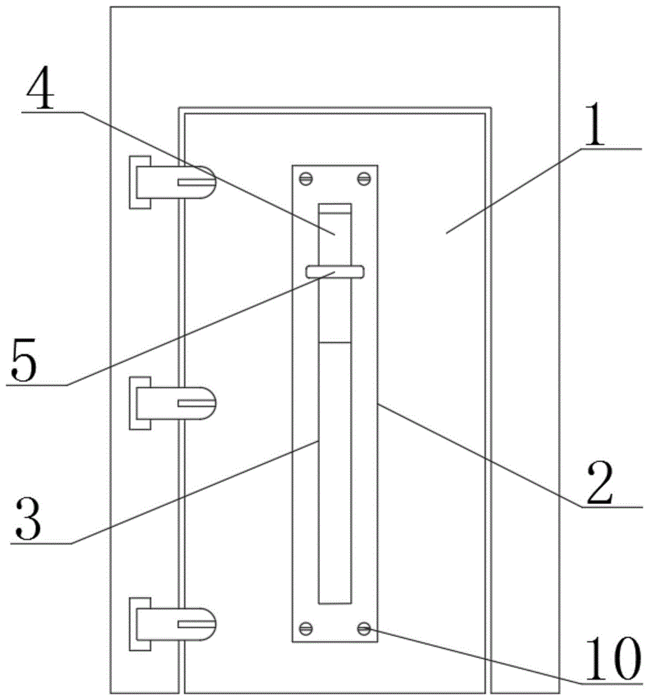 一种木质门板的防变形结构的制作方法
