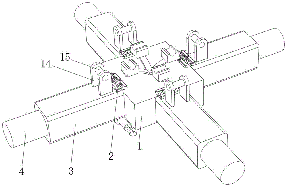 一种四旋翼无人机机臂安装定位架的制作方法