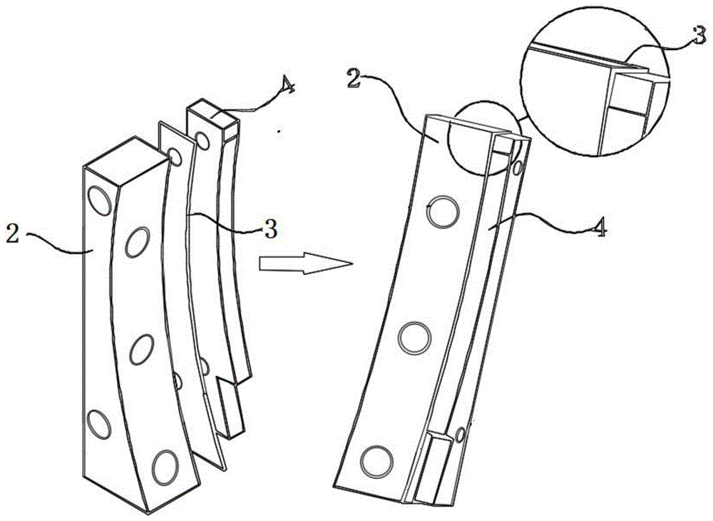 切丝机侧刀门结构的制作方法