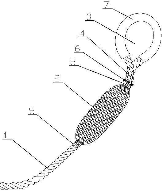 船舶缆绳及其生产工艺的制作方法