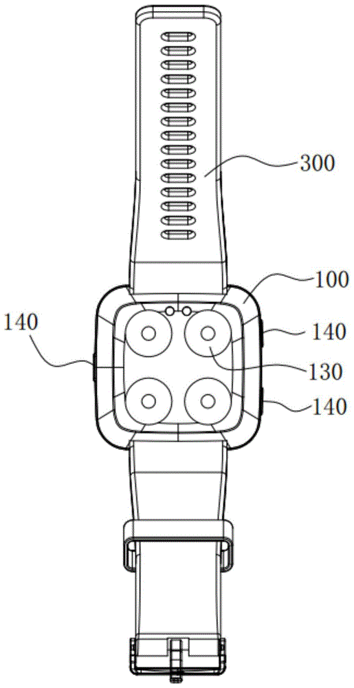 一种带按摩功能的智能手表的制作方法