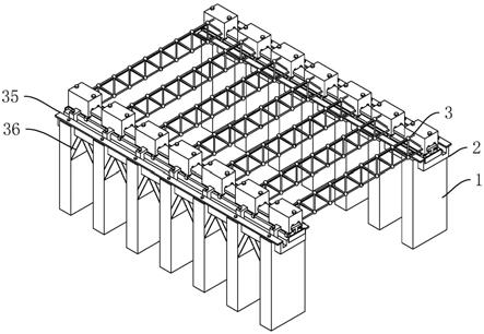 一种屋顶网架滑移支撑结构的制作方法