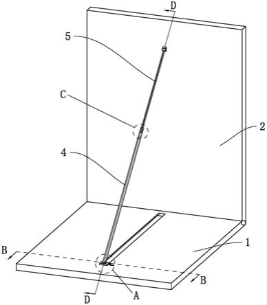 基坑斜杆型钢支撑体系的制作方法