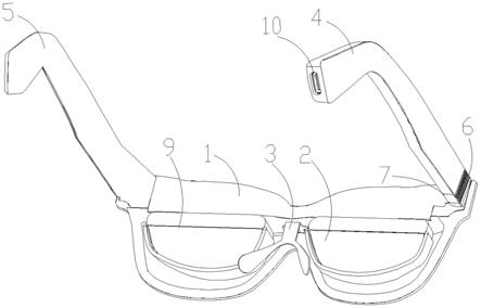 镜腿可折叠的观影眼镜的制作方法