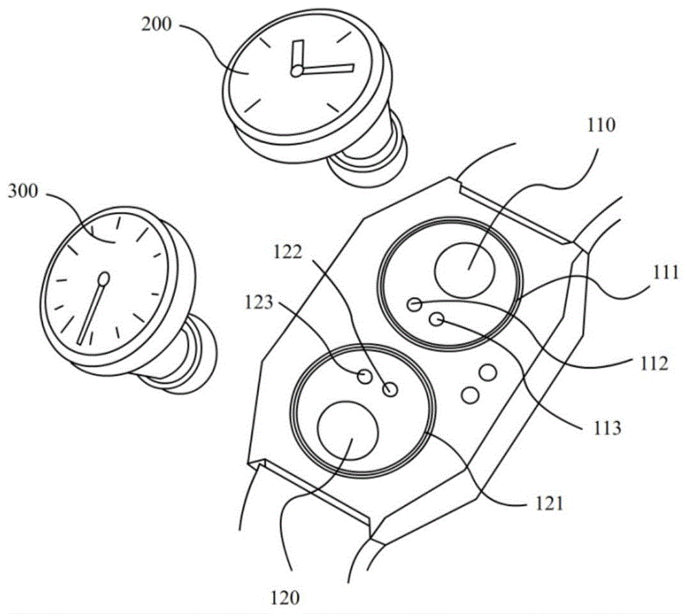 一种具有可拆卸耳机的手表的制作方法