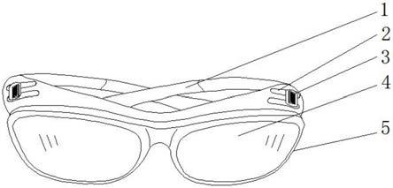 一种弱视力辅助的视网膜投影眼镜的制作方法