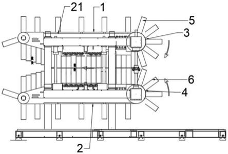 立式双壁波纹管成型机模块内部吹风冷却机构的制作方法