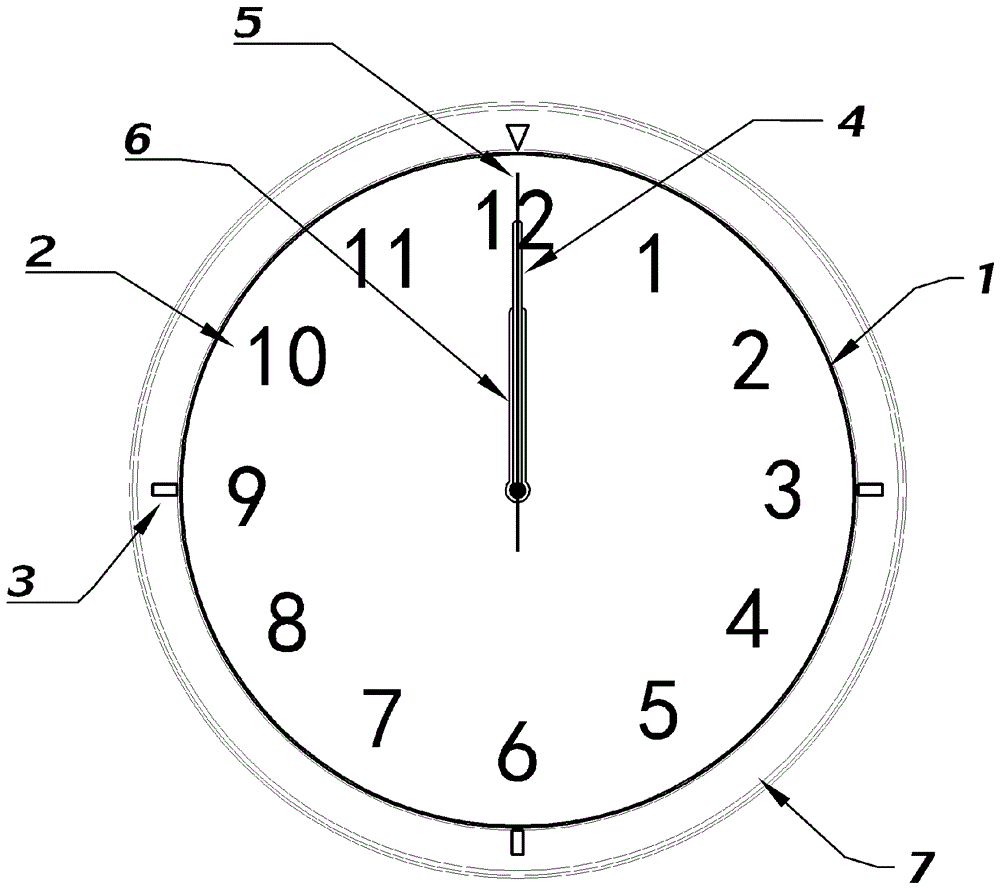 以12小时为周期的按时段显示小时数字的计时显示界面、钟表、电子设备的制作方法