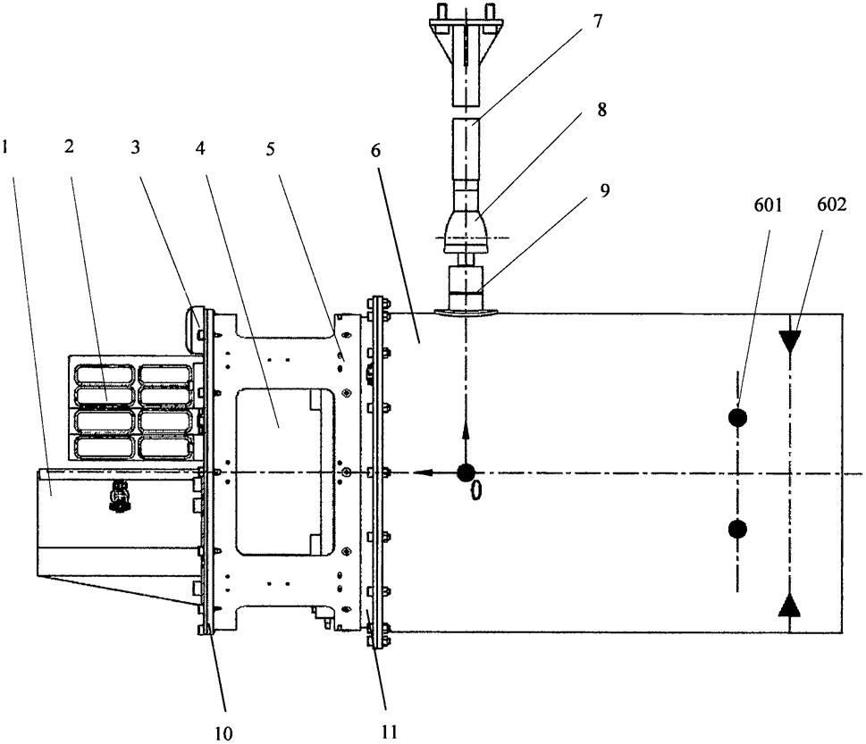 一种姿控发动机悬吊试验装置的制作方法