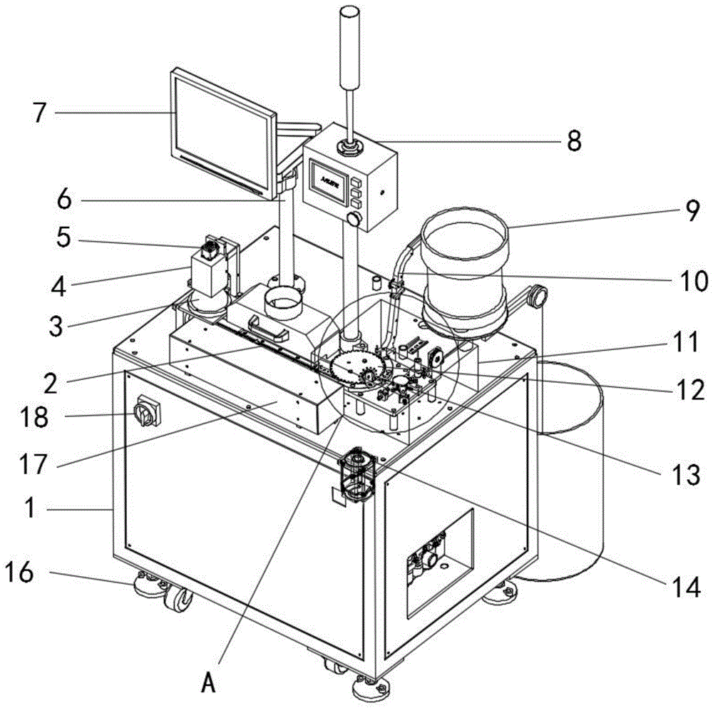 一种带有CCD视觉检测功能的打字熔锡机的制作方法