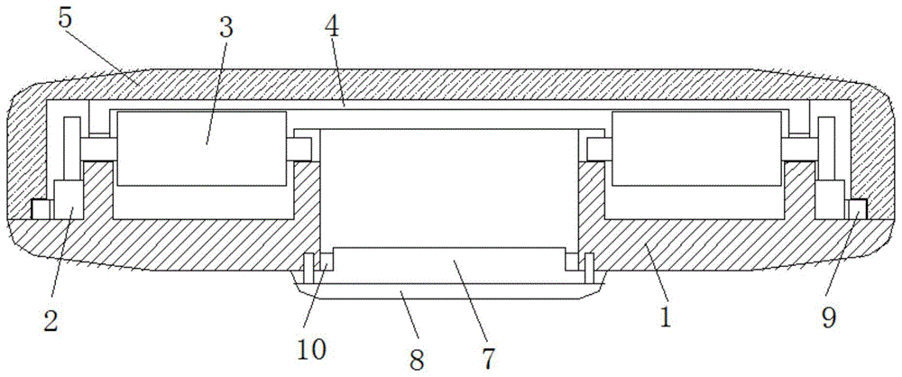 一种半自动可旋转变换表面结构的表的制作方法