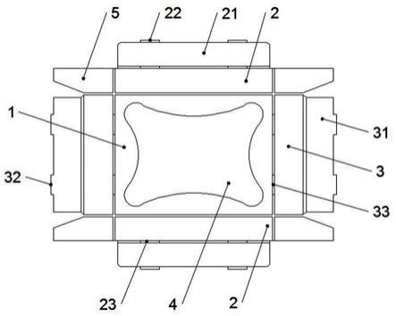 一种瓦楞纸包装箱用减震垫片结构的制作方法