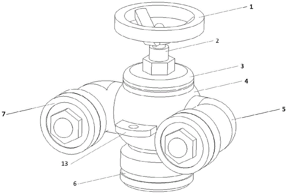 沟槽连接式消防水泵结合器的制作方法
