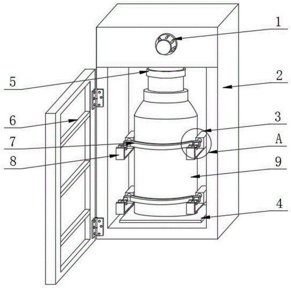 一种单瓶组柜式七氟丙烷灭火装置的制作方法