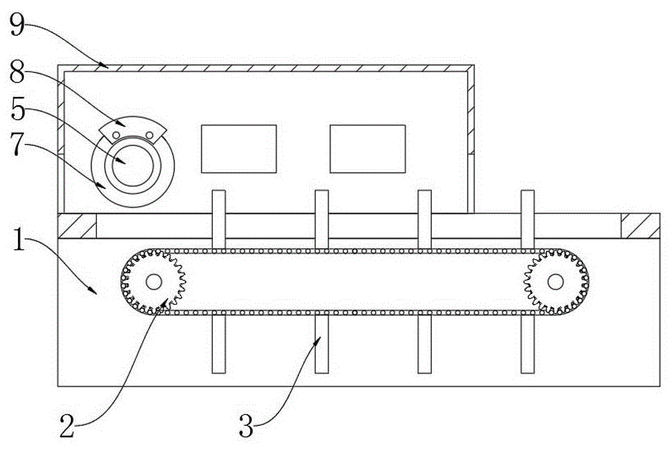 一种可调节的瓦楞纸板开槽机的制作方法