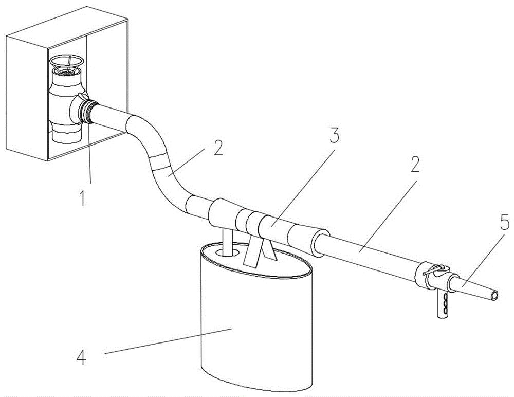 一种室内消火栓转换连接泡沫灭火装置的制作方法