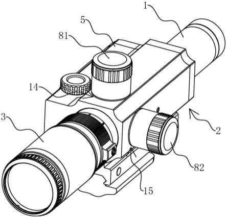 一种易于校准的带有激光测距功能的白光瞄准镜的制作方法