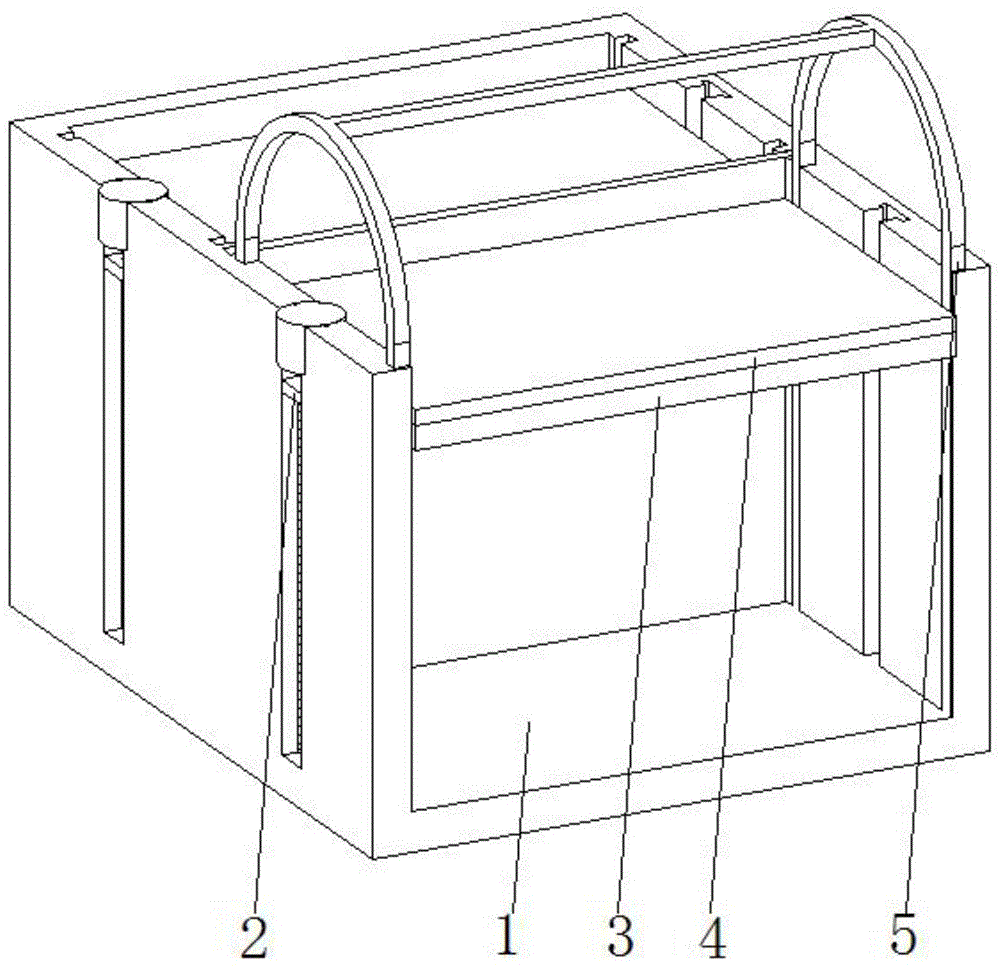 一种纸制包装盒冲切设备用辅助装置的制作方法