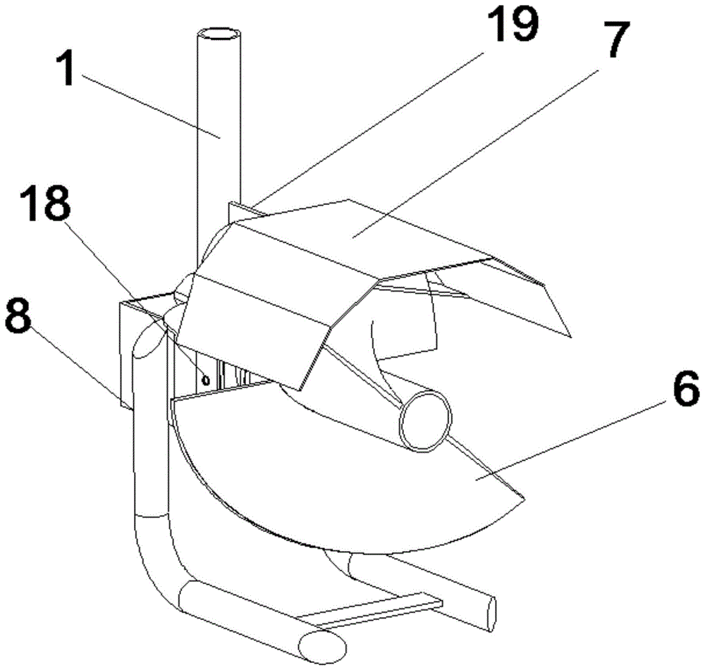一种螺旋桨防撞防缠绕装置的制作方法