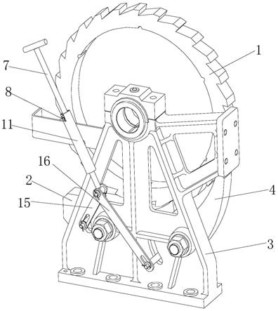 一种起锚绞车卷筒的双棘爪共锁装置的制作方法
