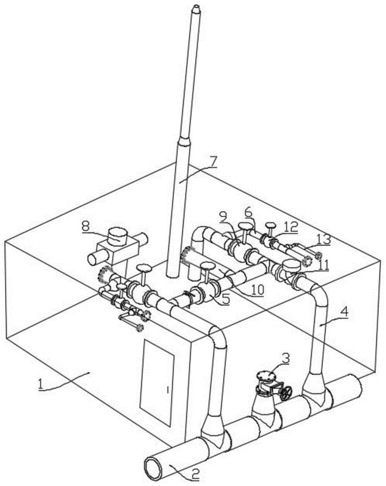一种整体式集成的管道截断阀室的制作方法