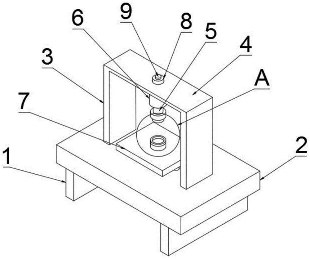 一种金属制品加工用双面压印装置的制作方法