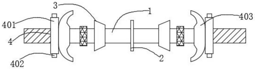 一种具有伸缩结构的三段式止水螺杆的制作方法