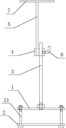一种电瓶车挡风披伸缩支撑架的制作方法