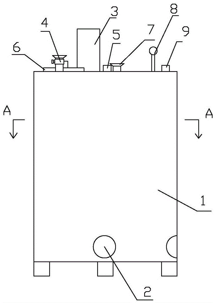 浮筒水封式喷塑防腐防泄漏煤气排水器的制作方法