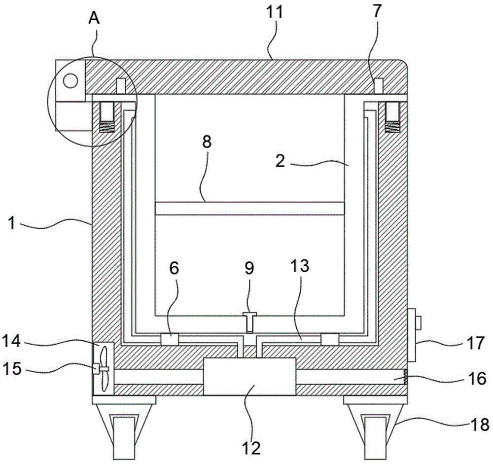一种智能化高精度温度控制的冷冻柜的制作方法