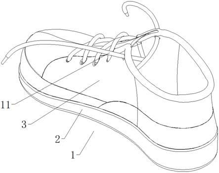 一种糖尿病人用按摩保健鞋的制作方法