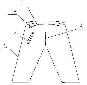 一种新型尿袋裤的制作方法