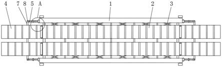 一种具有伸缩结构的高稳定液压栈桥的制作方法