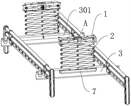 一种晾衣机吊桥结构的制作方法