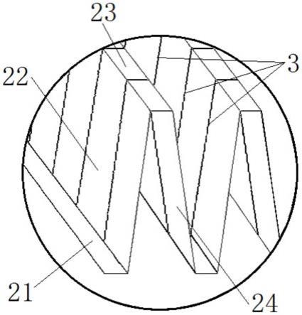 梯形折纸结构的低阻力匀出风高效滤网的制作方法