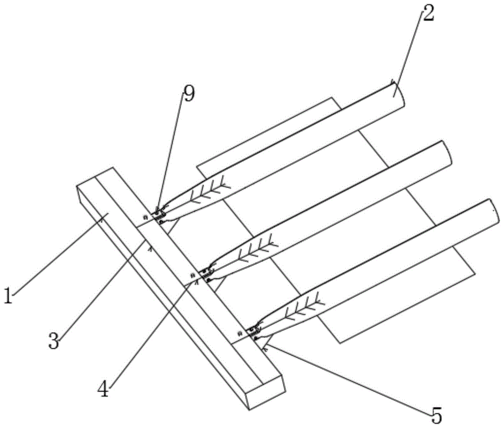 游隼次级飞羽与尺骨协同运动的仿生连接结构的制作方法