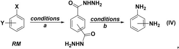 苯甲酰肼重排法制备间苯二胺和对苯二胺的制作方法