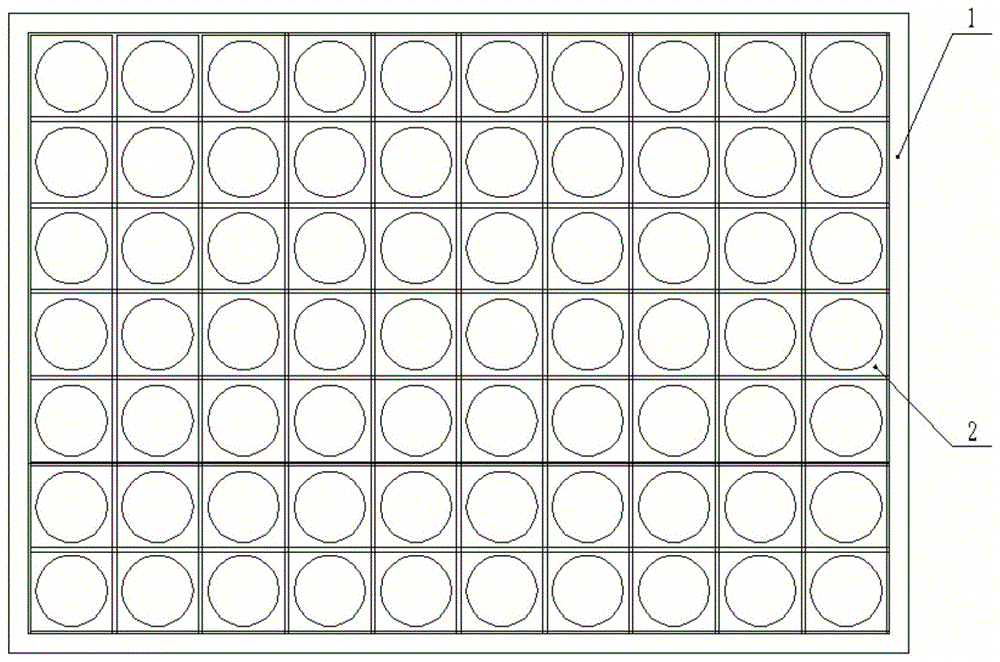 内圆外方矩形阵列消声器的制作方法