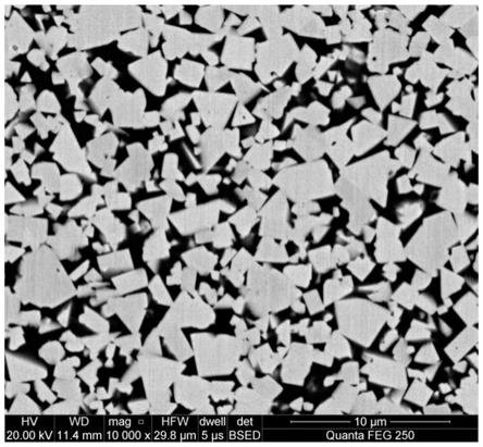 钴镍铁铬基硬质合金材料及其制备方法与流程