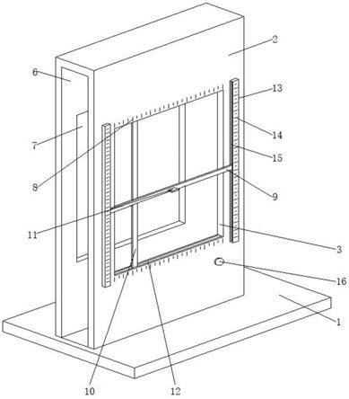 一种用于门窗生产的组装固定设备的制作方法