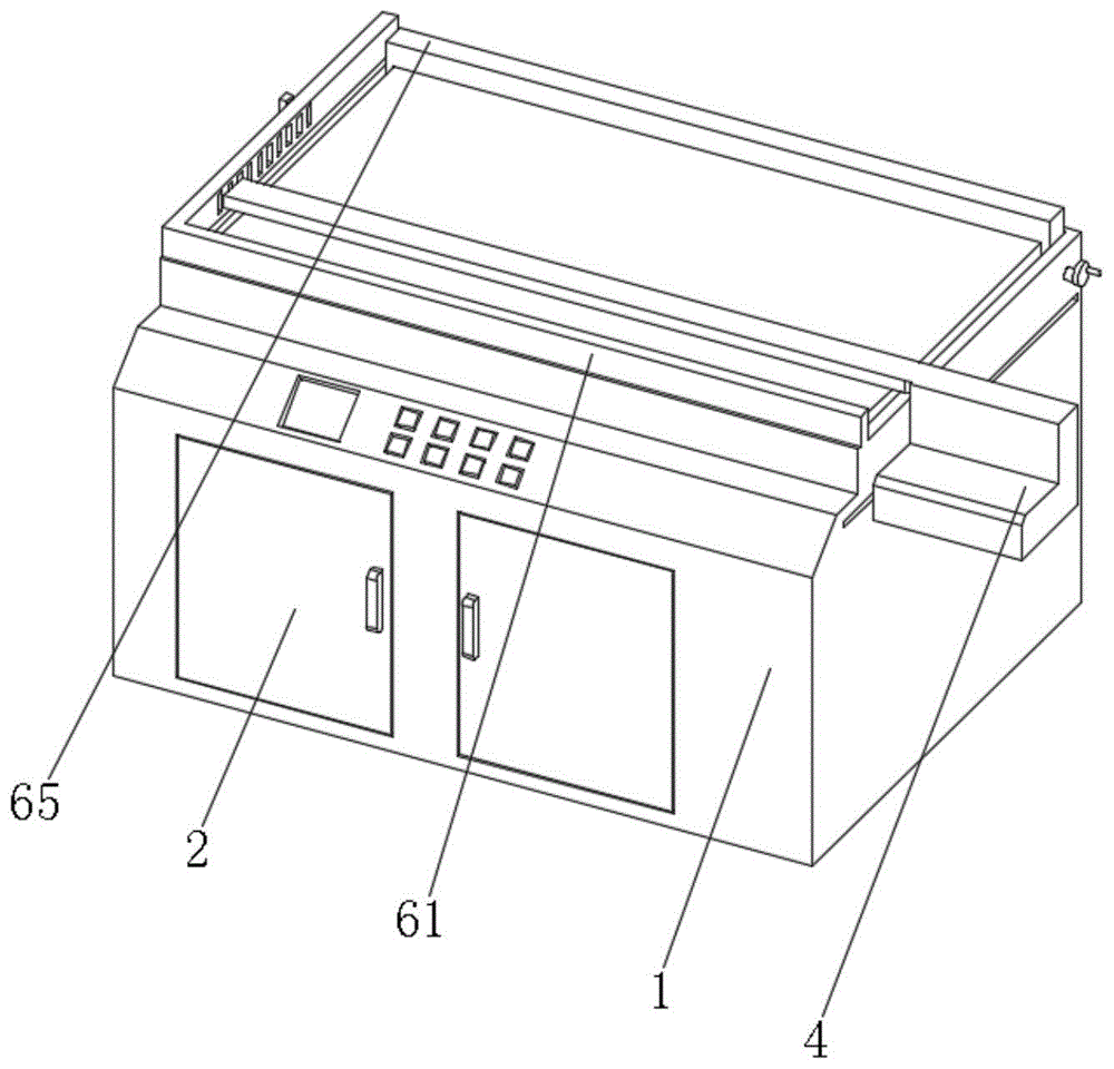一种冰箱注塑件的UV印刷机的制作方法