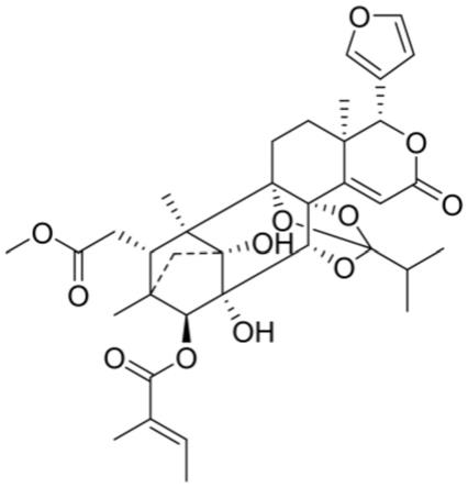 桃花心木果实中的萜类化合物THXM88-3-3作为肿瘤多药耐药逆转剂的应用的制作方法