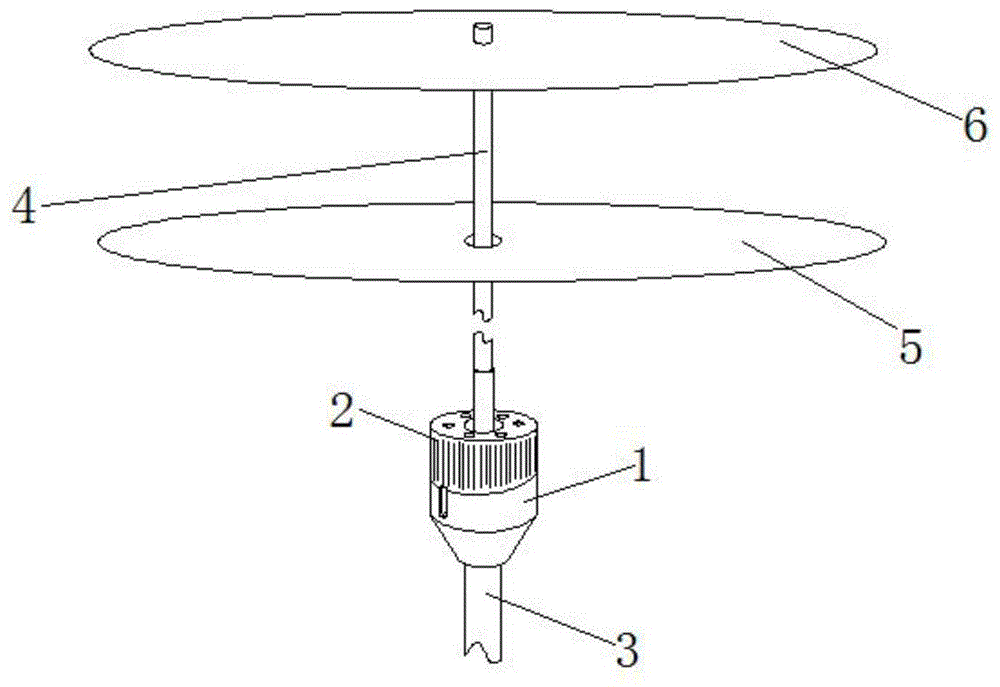架子鼓踩镲支架镲片水平角度调节装置的制作方法