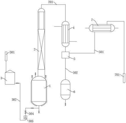 戊二醛水解补水装置的制作方法
