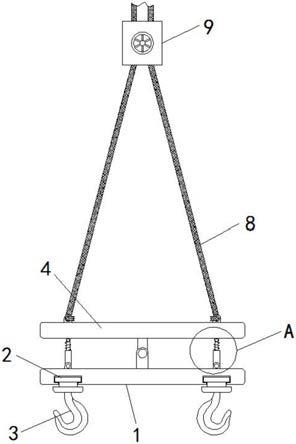 一种钢丝吊装用防剧烈晃动索具的制作方法