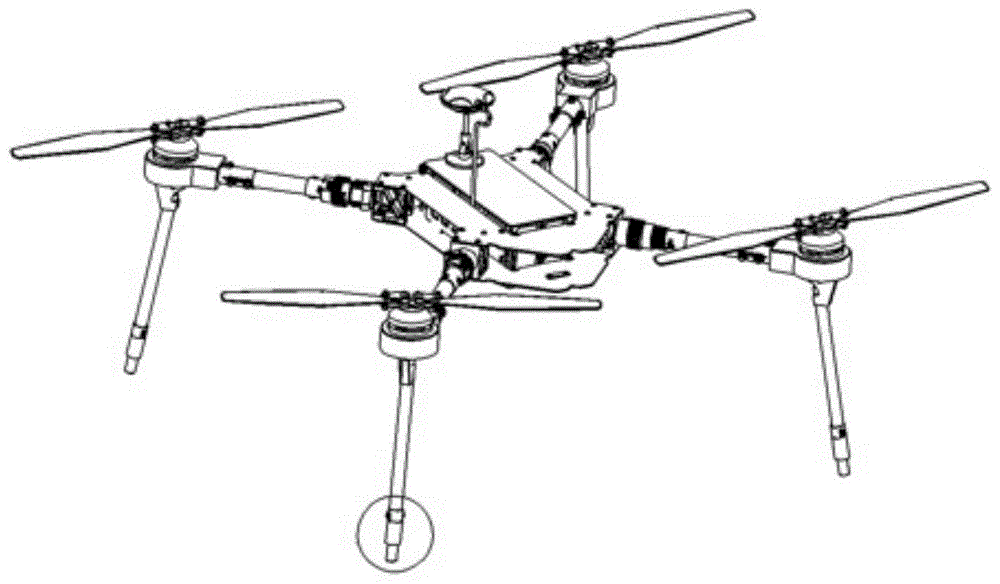 一种无人机起落弹簧缓冲减震装置及无人机的制作方法